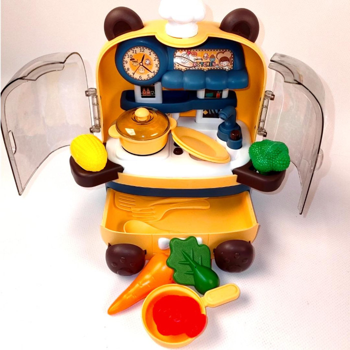 Sharktoys Детский игровой набор Кухня в рюкзаке