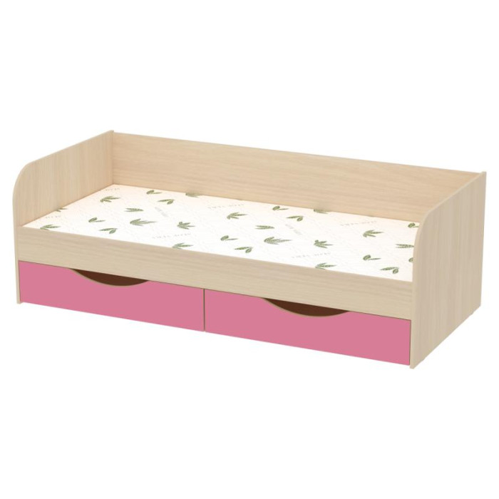 фото Подростковая кровать seven dreams одноярусная с матрасом и ящиками belden