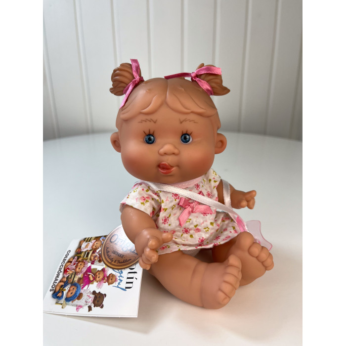 Куклы и одежда для кукол Nines Artesanals d'Onil Пупс-мини Pepotin Тыквочка вид 3 21 см