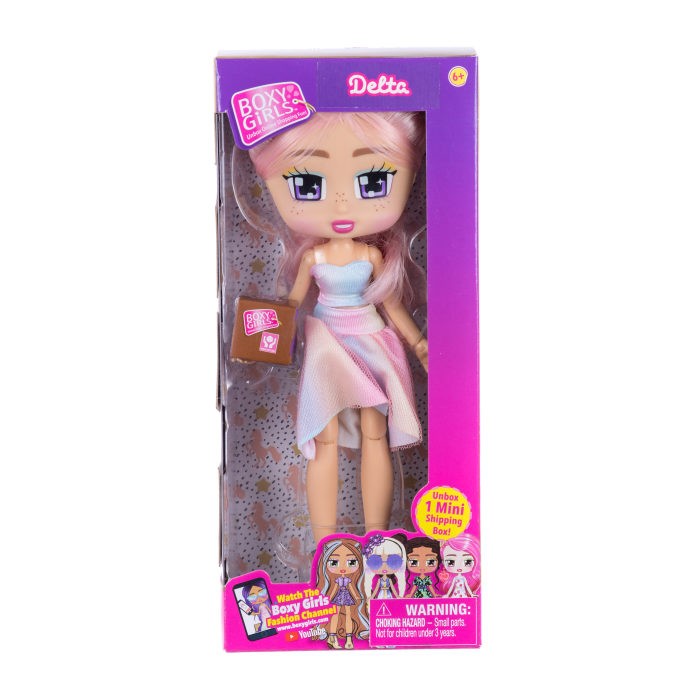 

1 Toy Кукла Boxy Girls Delta с аксессуаром 20 см, Кукла Boxy Girls Delta с аксессуаром 20 см