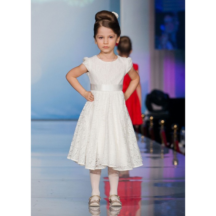 Платья и юбки Bella Monella Платье из синтетических волокон на хлопковом подкладе 204-0013