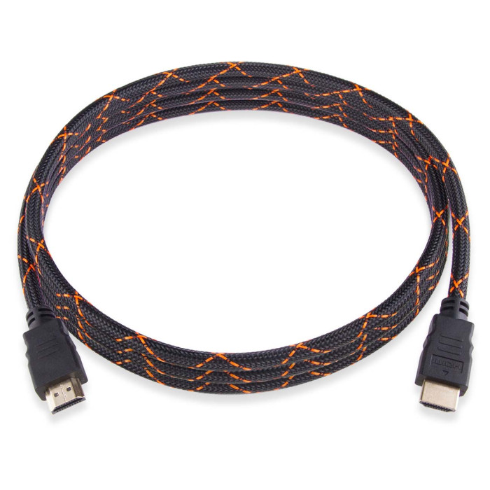 Rombica Кабель ZX20B HDMI to HDMI 3 м кабель ugreen hd106 10136 hdmi male to dvi 24 1 round cable 3м