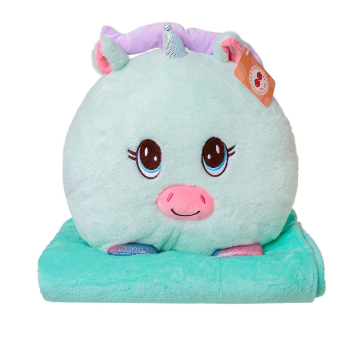 

Мягкая игрушка KiDWoW Единорог с пледом 325037496, Единорог с пледом 325037496