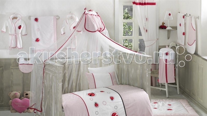 Балдахины для кроваток Kidboo Little Ladybug балдахины для кроваток kidboo elephant
