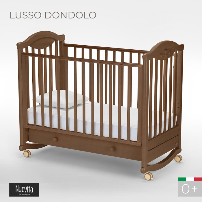 Детские кроватки Nuovita Lusso dondolo качалка детские кроватки feretti privilege dondolo качалка