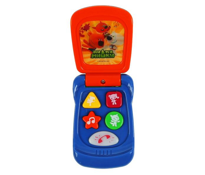 Электронные игрушки Умка Телефончик раскладушка Ми-ми-мишки электронные игрушки умка смартфончик телефончик ми ми мишки азбука в стихах