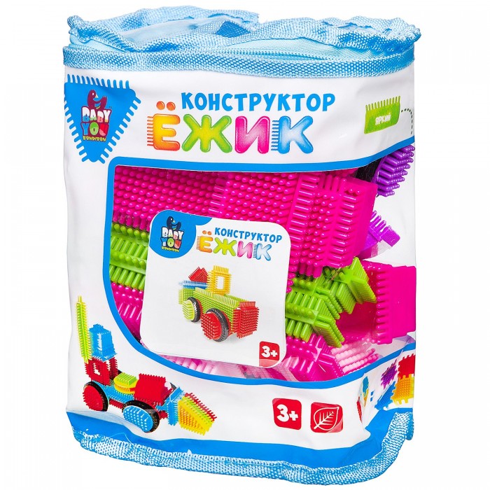 

Конструктор Bondibon Ежик Машина (49 деталей), Ежик Машина (49 деталей)