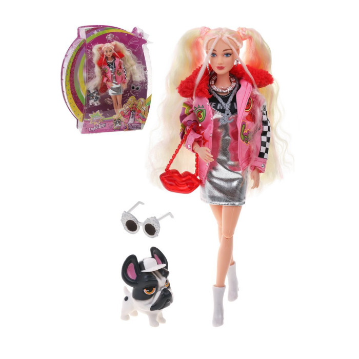 цена Куклы и одежда для кукол Defa Игровой набор Модница 30 см 8497