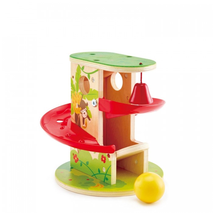 Деревянная игрушка Hape Горка для шариков детский набор для купания how to home ванночка горка ковш для купания новорожденных