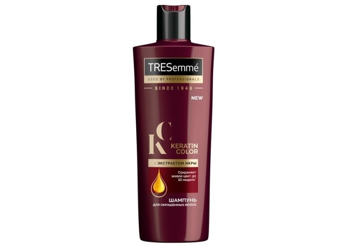 Tresemme Keratin Color шампунь для окрашенных волос 400 мл восстанавливающий шампунь для окрашенных волос 1010мл