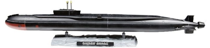 Звезда Сборная модель атомная подводная лодка Владимир Мономах 1:350 владимир дуров 6