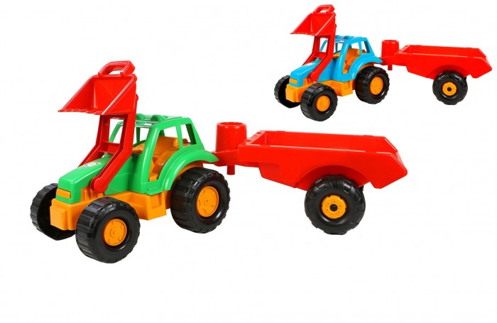 

Orion Toys Трактор Орион с прицепом, Трактор Орион с прицепом