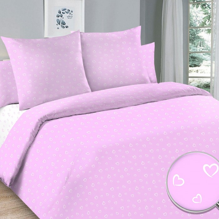 

Постельное белье Letto Сердечки (3 предмета) serdechki_new50, Сердечки (3 предмета) serdechki_new50