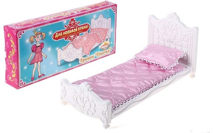 Кроватка для куклы Форма Кровать Сонечка