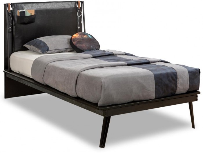 

Подростковая кровать Cilek Dark Metal 200х120, Dark Metal 200х120