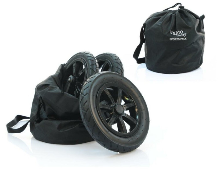  Valco baby Комплект надувных колес Valco Baby Sport Pack для Snap 4, Snap 4 Ultra, Snap Duo - Black