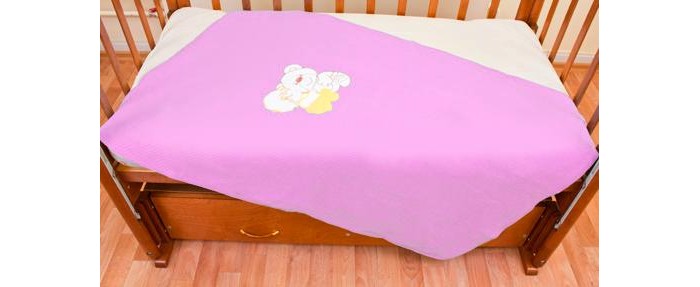 Плед Осьминожка одеяло с аппликацией 80х120 см (капитон) одеяло bambola плед 140х110 см