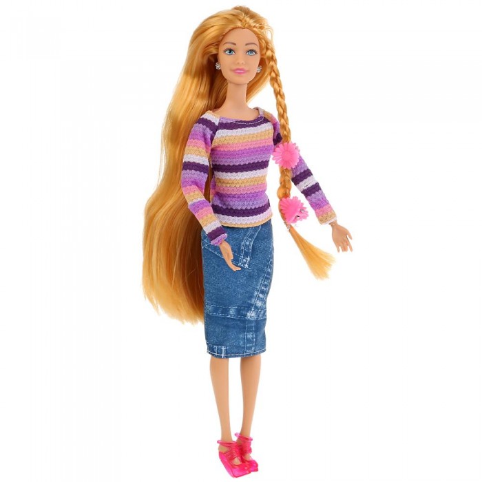 Куклы и одежда для кукол Карапуз Кукла София с аксессуарами для волос 29 см цена и фото