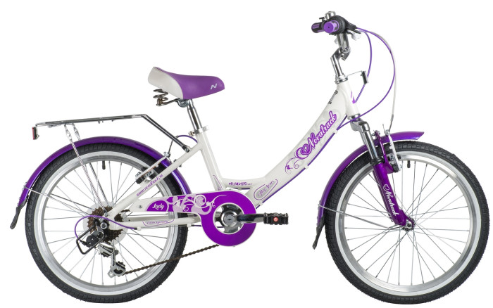 цена Двухколесные велосипеды Novatrack Girlish Line 20