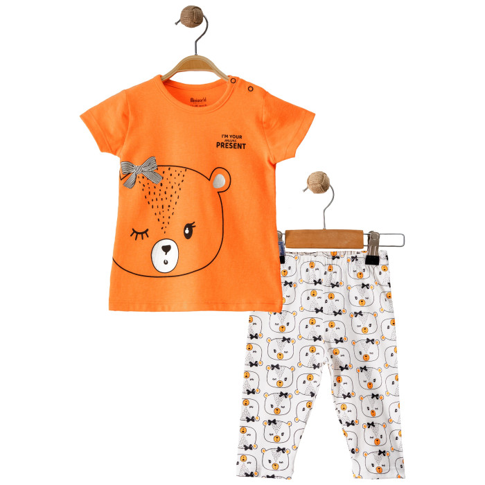 

Mini World Комплект для девочки (футболка и бриджи) MW16573, Комплект для девочки (футболка и бриджи) MW16573