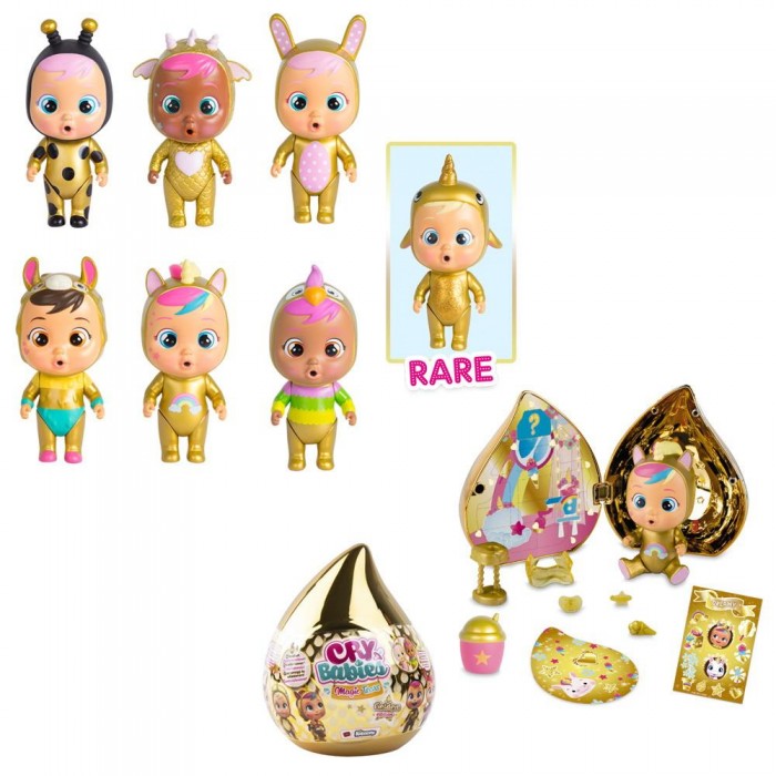 Куклы и одежда для кукол IMC toys Кукла Cry Babies Magic Tears серии Golden Edition куклы и одежда для кукол imc toys кукла cry babies magic tears серии фэнтези winged house