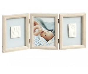 Объемные гипсовые отпечатки пяточки и ладошки младенца на выписку из роддома
