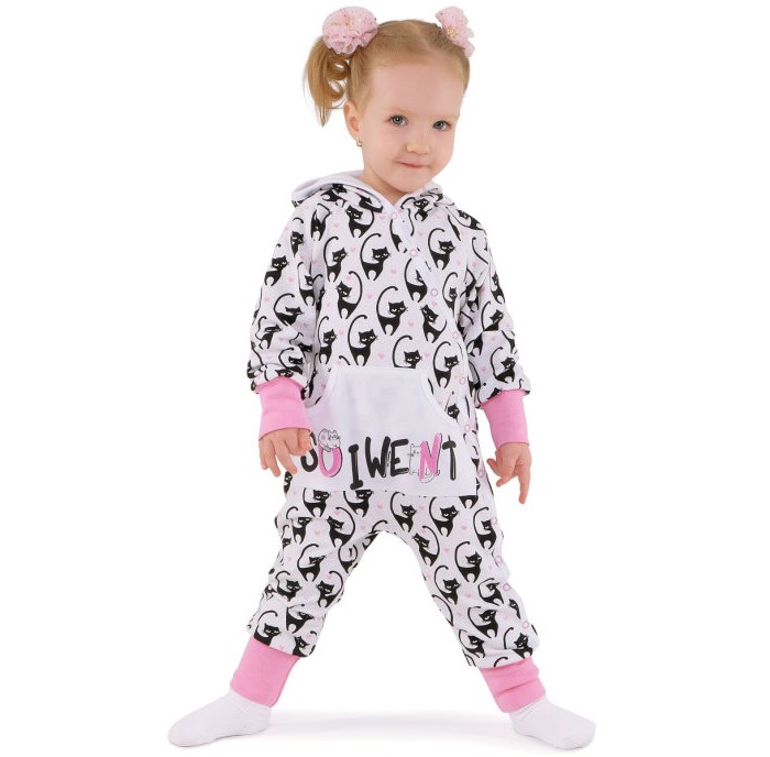 

Babyglory Комбинезон с капюшоном Kitty Pretty, Комбинезон с капюшоном Kitty Pretty