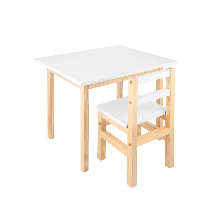 Детские столы и стулья Kett-Up Комплект (стол и стул) Eco Oduvanchik детские столы и стулья kett up стол кухонный eco haus прямоугольный 100x70 см