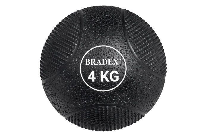 Bradex Медбол резиновый 4 кг