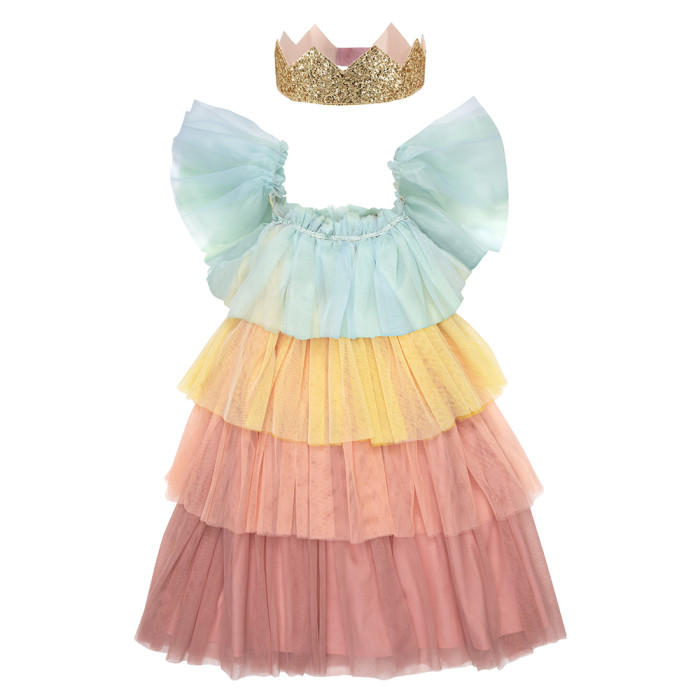 MeriMeri Платье Принцесса с оборками, размер 104