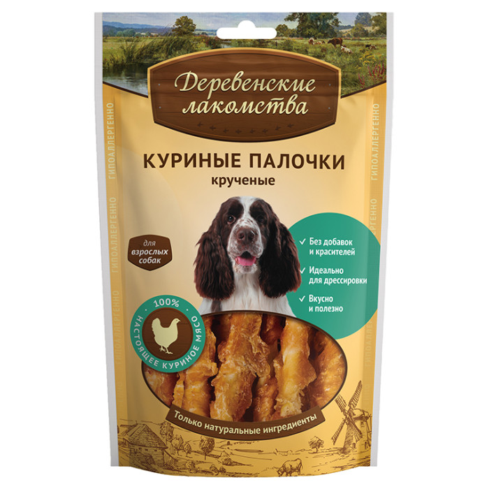 Деревенские лакомства Куриные палочки кручённые - Акушерство.Ru