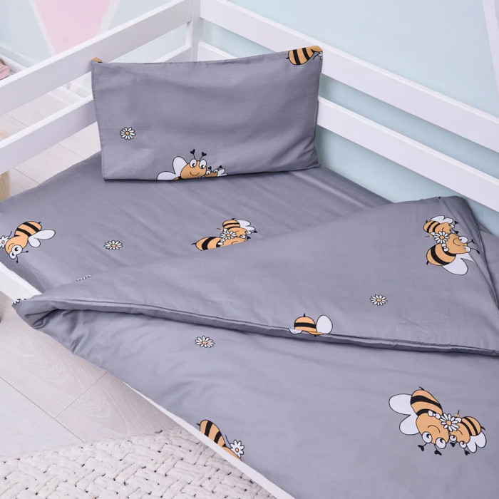 Постельное белье Сонный гномик Медовый (3 предмета) постельное белье сонный гномик 160х80 муслин 3 предмета