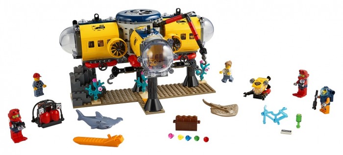 

Конструктор Lego Океан Исследовательская база, Океан Исследовательская база