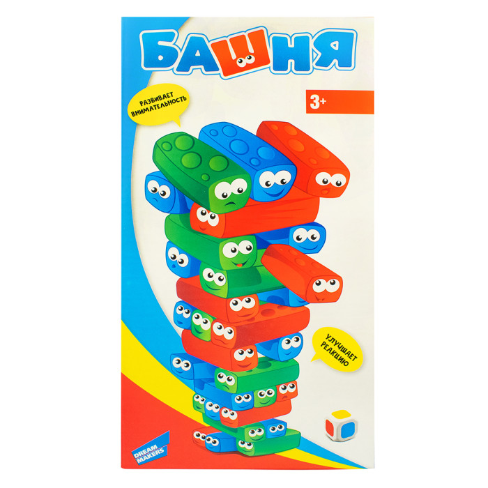 

Dream makers Игра детская настольная Башня, Игра детская настольная Башня