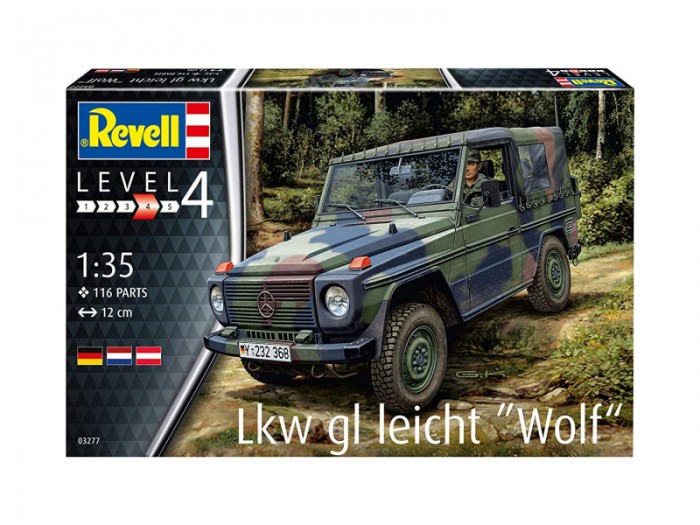 

Revell Сборная модель немецкого автомобиля Бронетехника Lkw gl leicht Wolf, Сборная модель немецкого автомобиля Бронетехника Lkw gl leicht Wolf