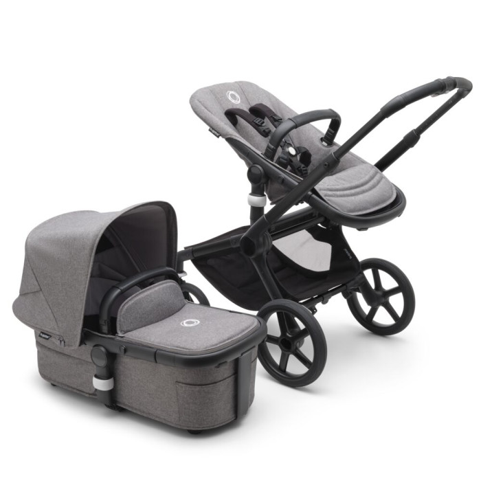 Коляска Bugaboo 2 в 1 Fox 5 шасси Black - фото 1