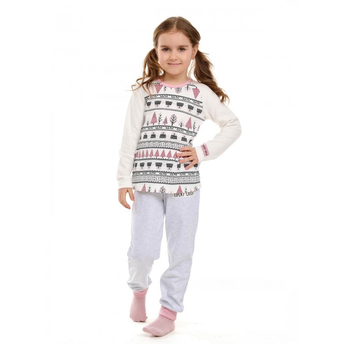 

Lucky Child Комплект домашний для девочки 94-404, Комплект домашний для девочки 94-404