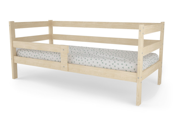 Подростковая кровать Forest kids Viento неокрашенная 160х80 подростковая кровать woodville двуспальная фади 04 200х160