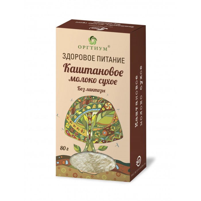 

Оргтиум Каштановое молоко сухое 80 г, Каштановое молоко сухое 80 г