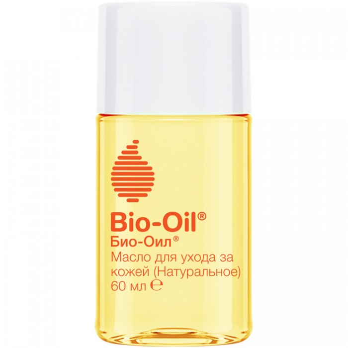 Bio-Oil Натуральное масло косметическое от шрамов растяжек неровного тона 60 мл масло косметическое вазелиновое экотекс 100 мл