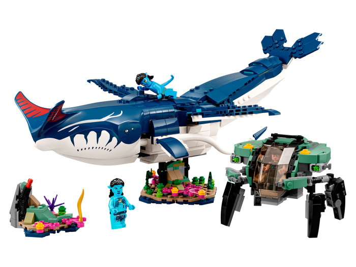 Lego Lego Avatar Тулкун Паякан и батискаф-краб (761 деталей) конструктор lego avatar mako submarine 75577
