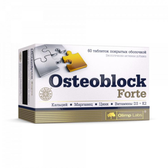 Olimp Labs Витаминный компелкс для костей Osteoblock Forte 60 таблеток 070990 - фото 1