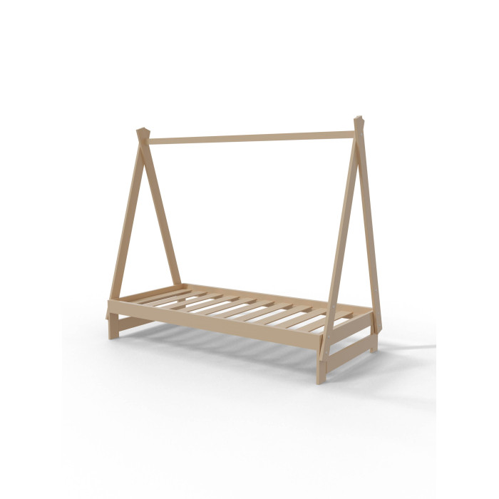 

Подростковая кровать Woodlines домик с бортиком 160х80, домик с бортиком 160х80