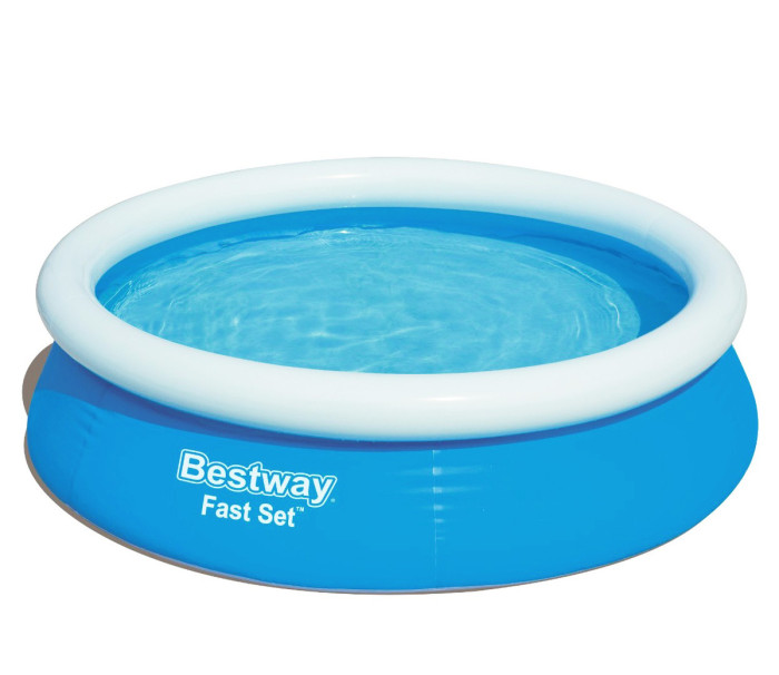 Бассейн Bestway Бассейн надувной Fast Set 366х76 см бассейн bestway бассейн надувной fast set 57392 183x51 см
