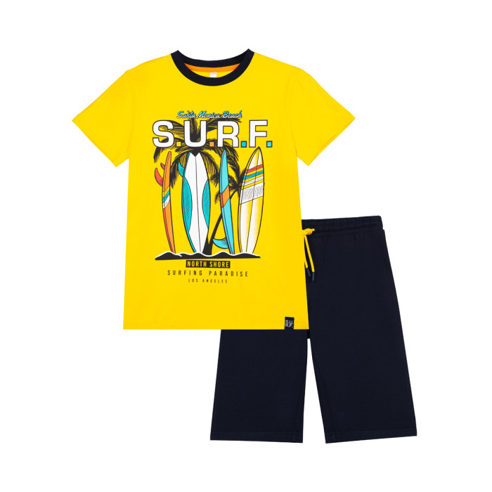 комплекты детской одежды playtoday комплект для мальчика футболка и брюки 12232010 Комплекты детской одежды Playtoday Комплект для мальчика (футболка, шорты) 12211827