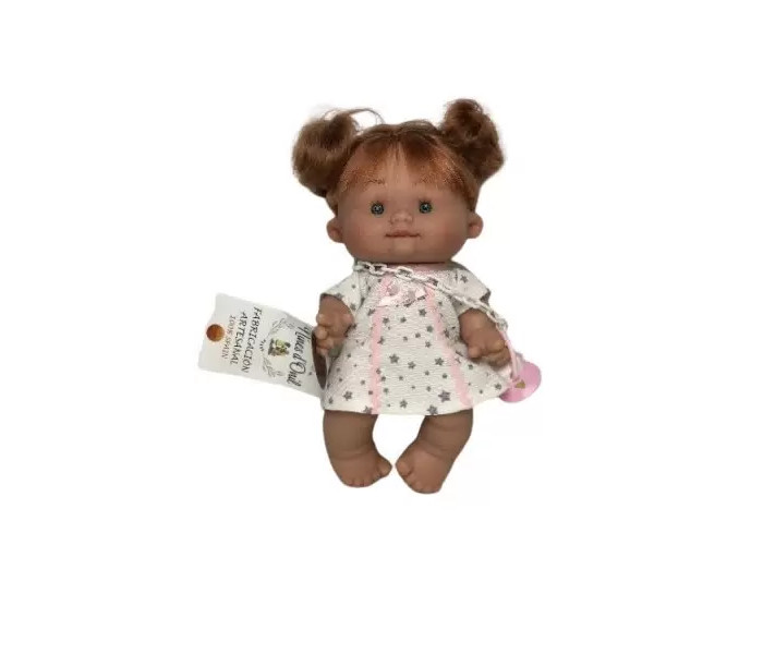 Куклы и одежда для кукол Nines Artesanals d'Onil Пупс-мини Pepotes Тыковка с волосами вид 6 26 см