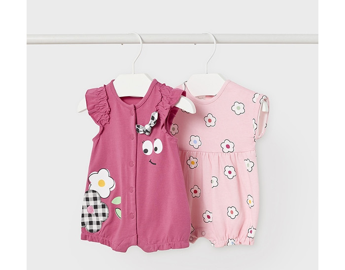 

Mayoral Newborn Песочник для девочки Цветочки 2 шт., Newborn Песочник для девочки Цветочки 2 шт.