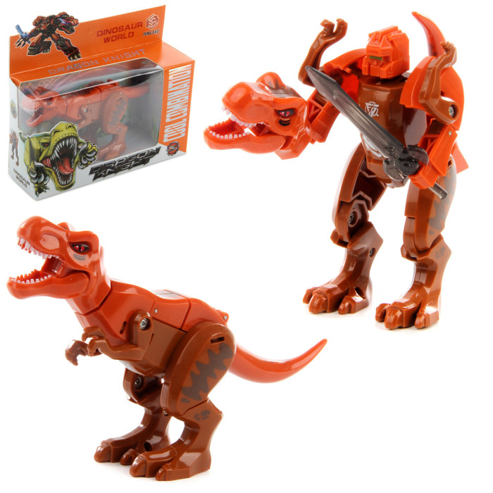 Veld CO Динозавр трансформер 20х18х6 см интерактивная игрушка veld co динозавр ютораптор