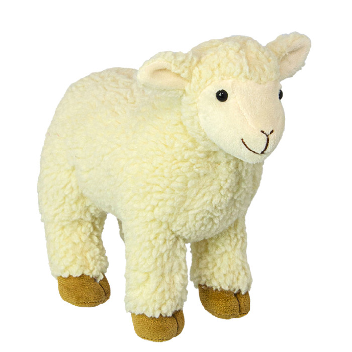 Мягкие игрушки All About Nature Маленькая овечка 23 см цена и фото