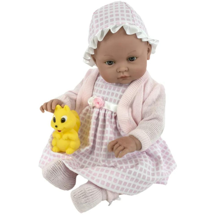 Куклы и одежда для кукол Lamagik S.L. Пупс Алисия в розовом платье 47 см куклы и одежда для кукол tukitu кукла пупс алисия 47 см